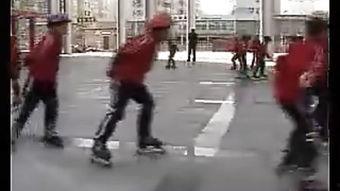 速滑弯道技术教学视频,掌握弯道滑行技巧全攻略